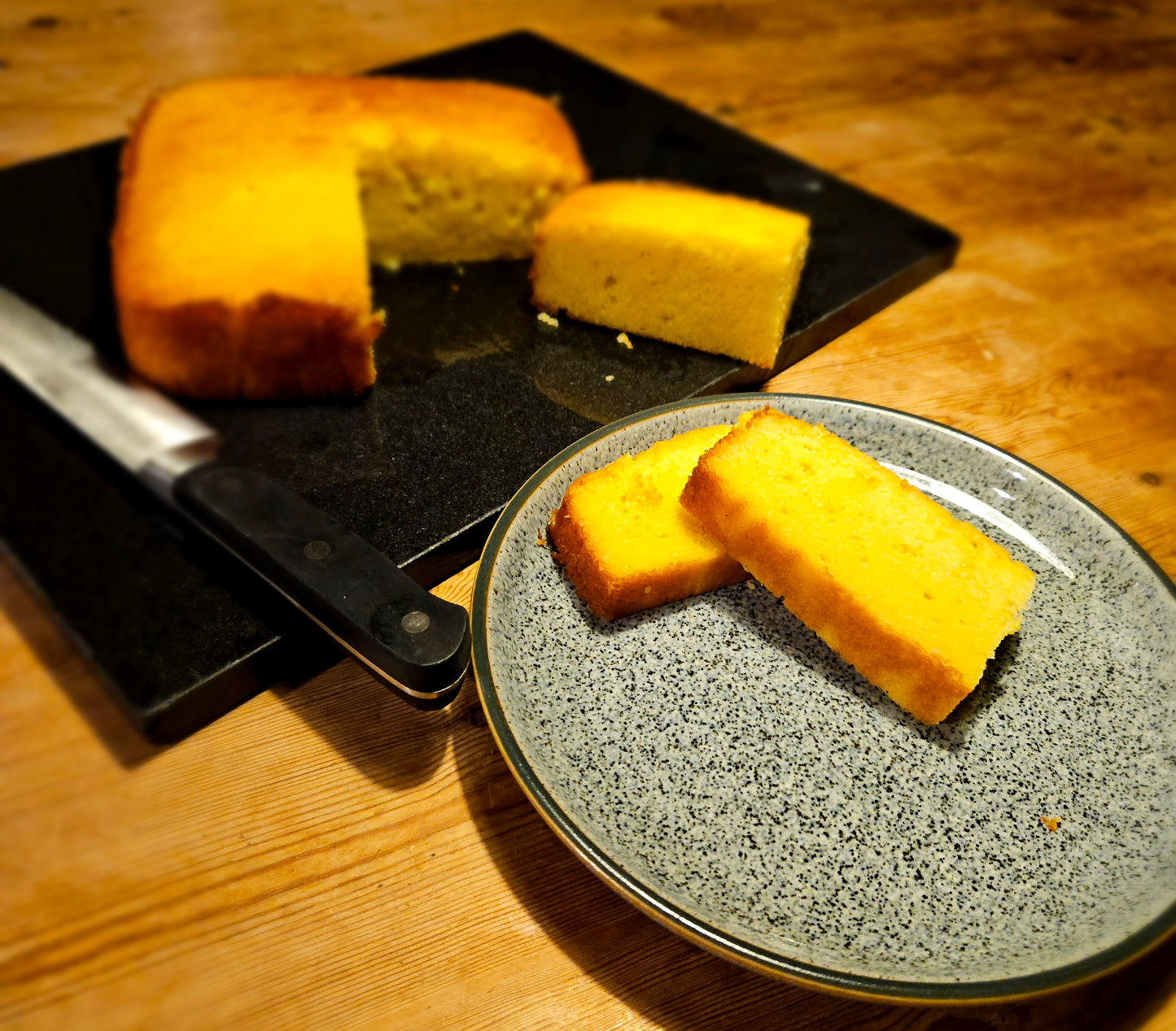 Lemon Drizzle Cake - Made Without Gluten (Vegan Option Available)