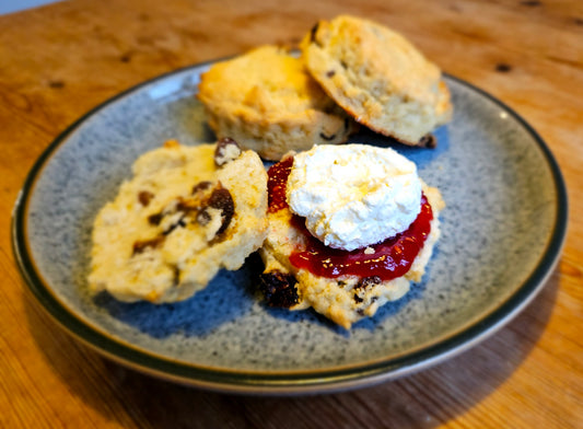 6 Fruit Scones - Made Without Gluten, Vegan Option Available