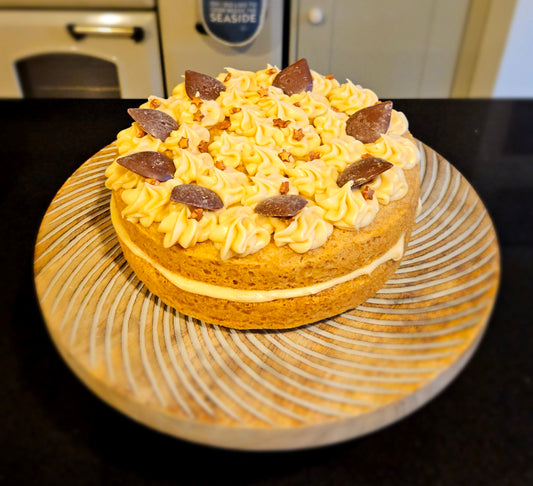 Vegan Salted Caramel Sandwich Cake - Made Without Gluten