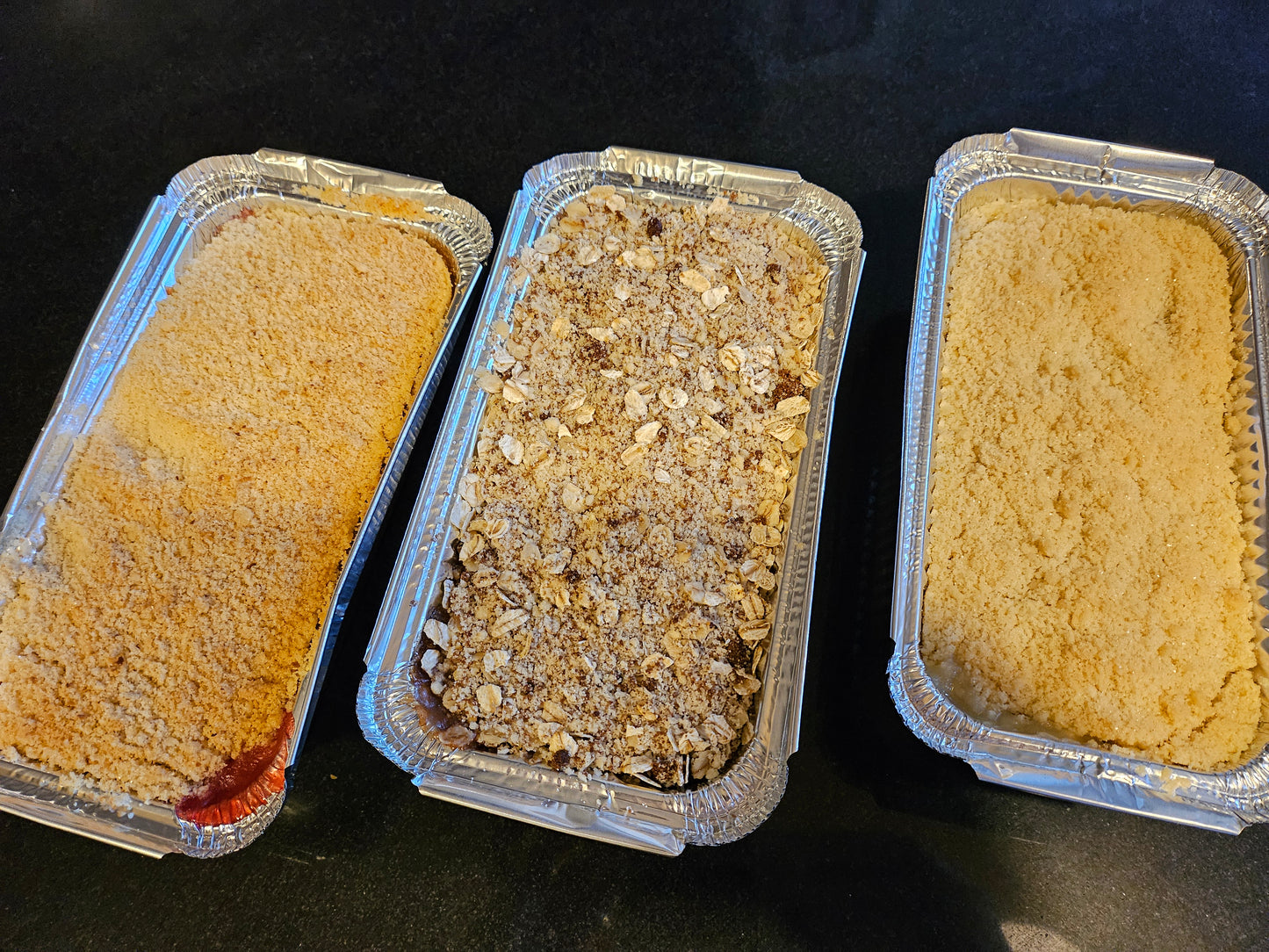 Fruit Crumble - Choose your filling - Made Without Gluten (Vegan Option Available)
