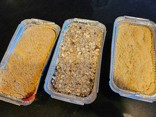 Fruit Crumble  - Choose your filling - Made Without Gluten (Vegan Option Available)