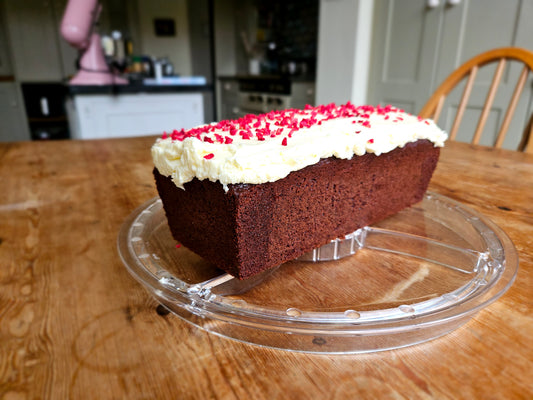 Red Velvet Loaf Cake - Made Without Gluten