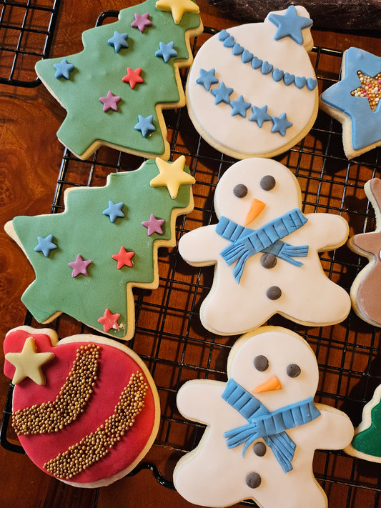 Christmas Fondant Cookies - Made Without Gluten