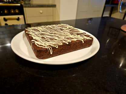 White Chocolate and Walnut Brownie - Made Without Gluten