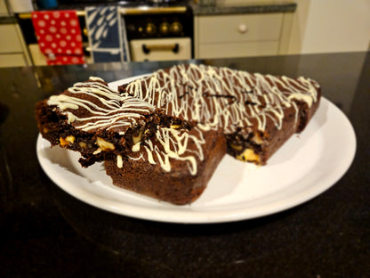 White Chocolate and Walnut Brownie - Made Without Gluten