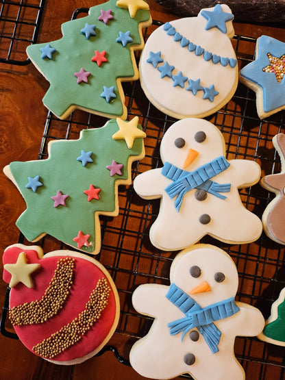 Christmas Fondant Cookies - Made Without Gluten