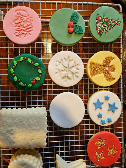 Christmas Fondant Cookies - Made Without Gluten