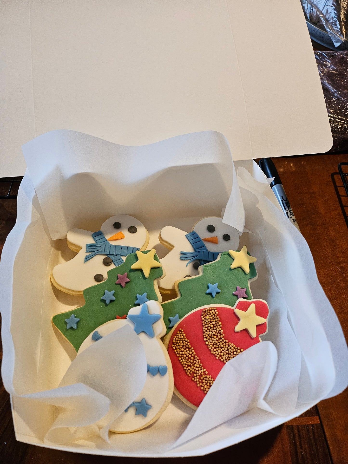 Christmas Fondant Cookies - Made Without Gluten